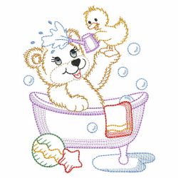 Vintage Bathing Cuties 2 03(Lg) machine embroidery designs