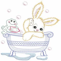 Vintage Bathing Cuties 2 08(Md) machine embroidery designs