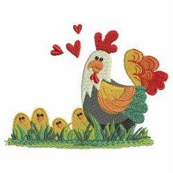 Country Chicken 4 03 machine embroidery designs