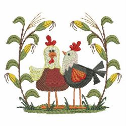 Country Chicken 4 05 machine embroidery designs