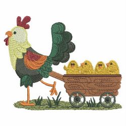 Country Chicken 4 09 machine embroidery designs