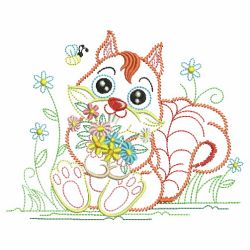 Vintage Flower Friends 04(Lg) machine embroidery designs