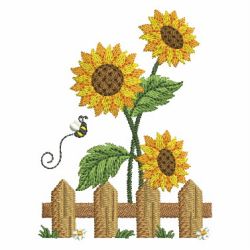 Sunflowers 2 05 machine embroidery designs