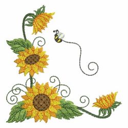 Sunflowers 2 06 machine embroidery designs