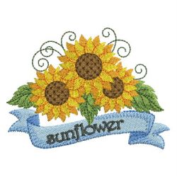 Sunflowers 2 07 machine embroidery designs