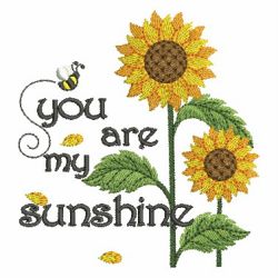 Sunflowers 2 09 machine embroidery designs