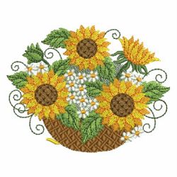 Sunflowers 2 11 machine embroidery designs