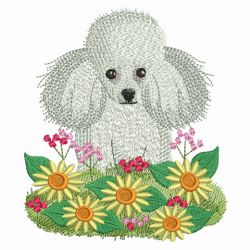 Spring Puppy 01(Sm) machine embroidery designs