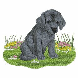 Spring Puppy 04(Sm) machine embroidery designs