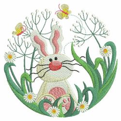 Spring Woodland Animals 02 machine embroidery designs