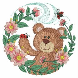 Spring Woodland Animals 04 machine embroidery designs