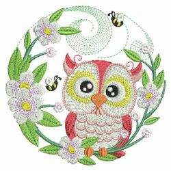 Spring Woodland Animals 06 machine embroidery designs