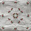 Trapunto Rose Quilt Block 08(Lg)