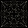 Trapunto Feather Quilt 10(Md)