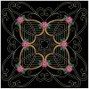 Trapunto Rose Quilt Block 3 07(Sm)