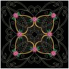 Trapunto Rose Quilt Block 3 07(Sm)