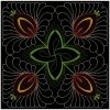 Trapunto Baltimore Quilt Block(Lg)