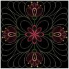 Trapunto Baltimore Quilt Block 05(Md)