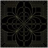 Trapunto Feather Quilt 2 05(Sm)