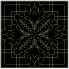 Trapunto Feather Quilt 2 09(Lg)