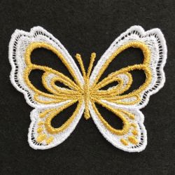 FSL Golden Butterflies 02 machine embroidery designs