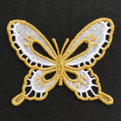 FSL Golden Butterflies 04 machine embroidery designs