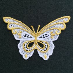 FSL Golden Butterflies 05 machine embroidery designs