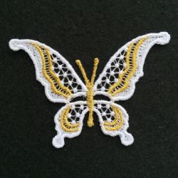 FSL Golden Butterflies 07 machine embroidery designs