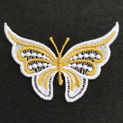 FSL Golden Butterflies 08 machine embroidery designs