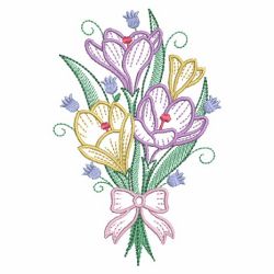 Spring Flower Bouquets 03(Lg) machine embroidery designs
