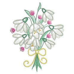 Spring Flower Bouquets 04(Md) machine embroidery designs