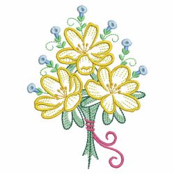 Spring Flower Bouquets 06(Sm) machine embroidery designs