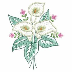 Spring Flower Bouquets 07(Lg) machine embroidery designs