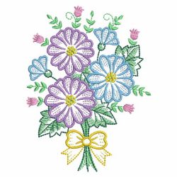 Spring Flower Bouquets 09(Md) machine embroidery designs