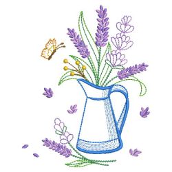 Vintage Flowering Watering Can 07(Lg) machine embroidery designs