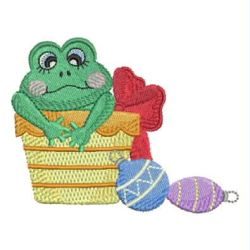 Cute Frog 2 02 machine embroidery designs
