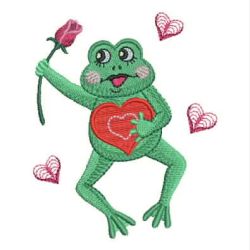 Cute Frog 2 03 machine embroidery designs