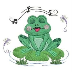 Cute Frog 2 04 machine embroidery designs