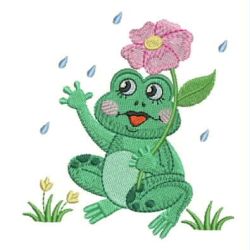 Cute Frog 2 06 machine embroidery designs