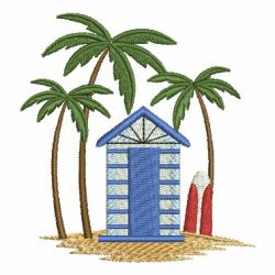 Tropical Scene 3 06 machine embroidery designs