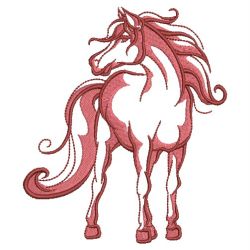 Decorative Horses 05(Sm) machine embroidery designs