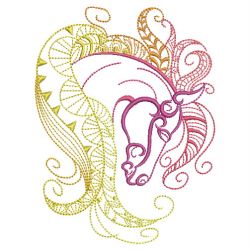 Decorative Horses 07(Sm) machine embroidery designs