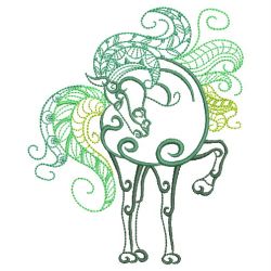 Decorative Horses 08(Sm) machine embroidery designs
