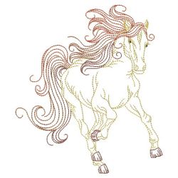 Decorative Horses 09(Md) machine embroidery designs
