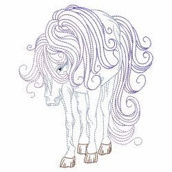 Decorative Horses 10(Md) machine embroidery designs