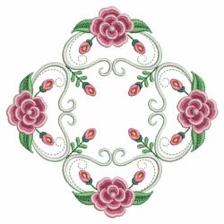 Pearl Roses Quilt 9 01(Lg) machine embroidery designs