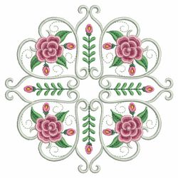 Pearl Roses Quilt 9 04(Md) machine embroidery designs