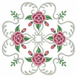 Pearl Roses Quilt 9 08(Sm) machine embroidery designs