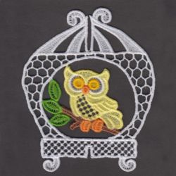 3D FSL Birdcages 05 machine embroidery designs