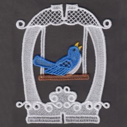 3D FSL Birdcages 07 machine embroidery designs